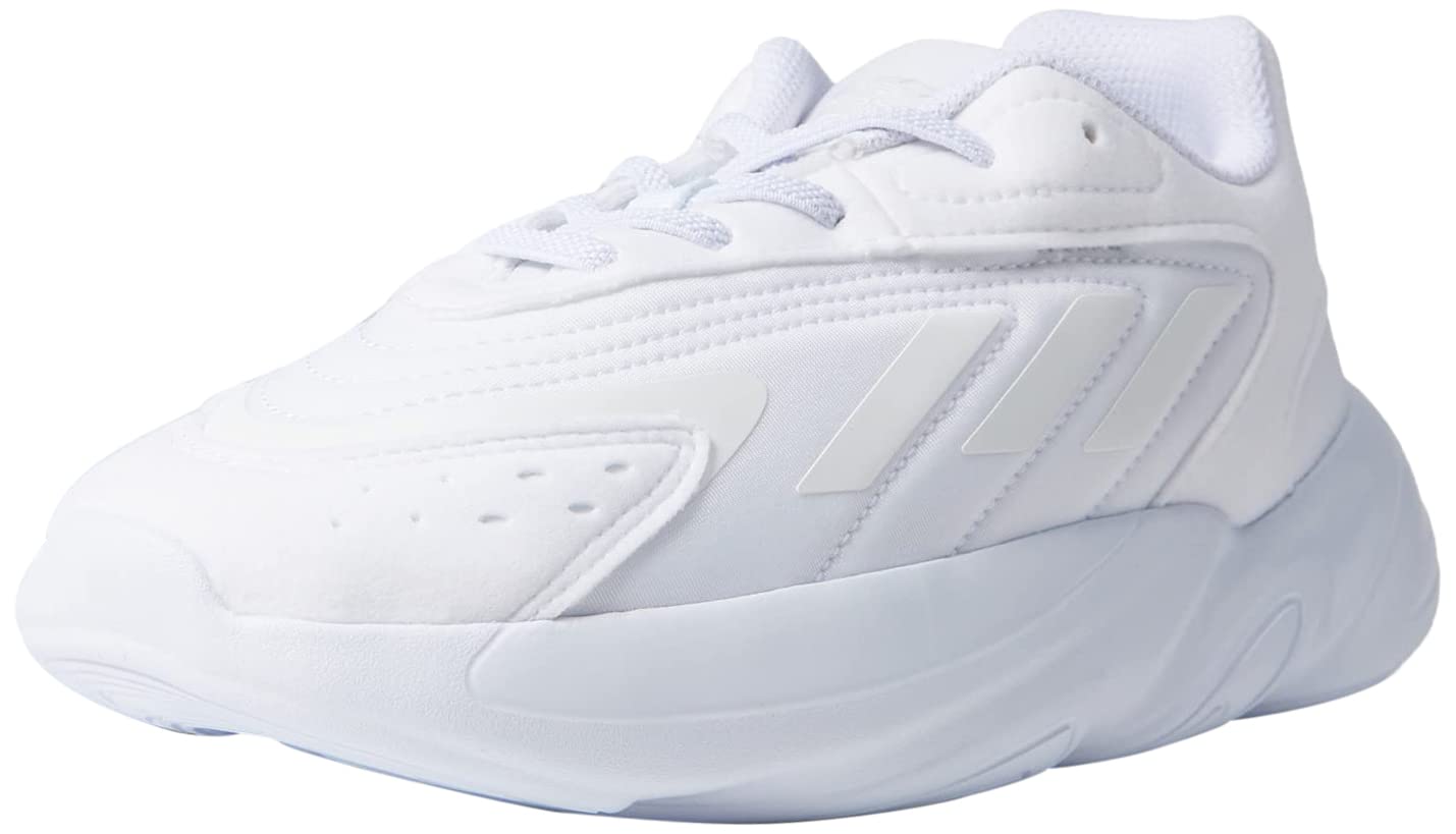 Photo 1 of adidas Ozelia Sneaker, White/White/White, 7 US Unisex Big Kid