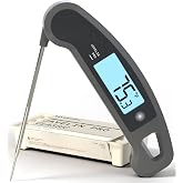 Lavatools Javelin&reg; PRO Classic Ultra-Fast 2-Second Professional Digital Instant Read Meat Thermometer for Grill and Cooking, Auto-Rotating Backlit Display, IP65 Water Resistant, NSF Certified &ndash; Sesame