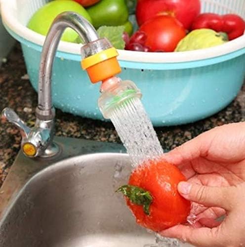 360 Degree Rotate Faucet Nozzle Faucet Aerator Kitchen Sprayer Head Water Saving Taps Applications For Kitchen Faucet(1PCS)