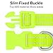 BSEEN Adjustable LED Dog & Cat Collar - Rechargeable, Small Breeds, Green, 8.5-11.8 inches, Nylon, Lightweight, Reflective, 2 Flash Modes
