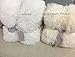 YOU SA Super Soft Shaggy Faux Fur Blanket Ultra Plush Decorative Throw Blanket 51''x63'', White