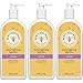 Burt's Bees Baby Nourishing Lotion, Calming Baby Lotion - 12 Ounce Bottle (Pack of 3)