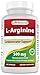 Best Naturals L-Arginine 500mg 250 Capsules - Pharmaceutical Grade L Arginine supplement promotes nitric oxide synthesis