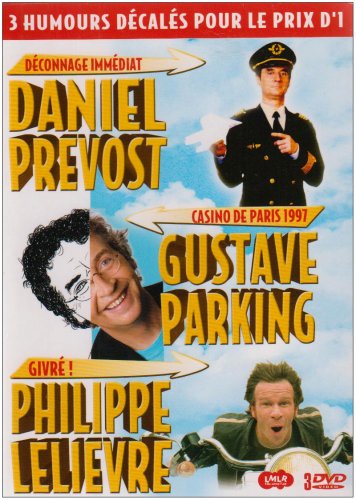 Coffret Humour, Vol. 1 : Daniel Prevost ,  Philippe Lelievre  ,  Gustave Parking