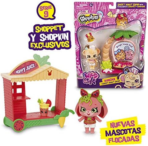 Amazon.com: Shopkins - Figura de acción al azar - Estilo salvaje - Modelos de lujo de shoppet, hpkc1: Toys \u0026 Games