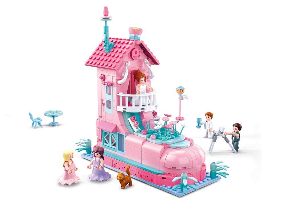 Sluban GIRLS DREAMS WEDDING ROOM (398pcs)