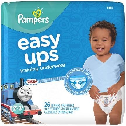 2 Pack Of Pampers Easy UPS Size 2T-3T Training Underwear Boys 26 Count