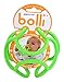 OgoBolli Teething Ring Tactile Sensory Ball Toy for Babies & Kids - Stretchy, Soft Non-Toxic Silicone - Ages 3 Months and up - Green