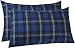 Amazon Brand – Pinzon 160-Gram Plaid Flannel Pillowcases - Standard, Blackwatch Plaid - PZ-PLFLAN-BWP-SPC