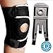 *New* Knee Brace Support with Open Patella for ACL, Arthritis, LCL, MCL. Side Stabilizers Non Slip Neoprene. Non Bulky, Adjustable Comfort Fit (1-Count)