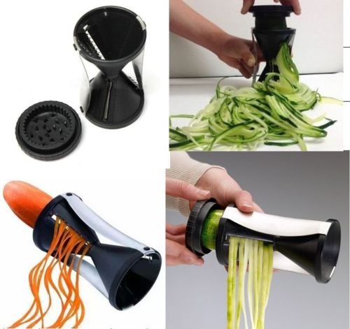 Spiral Slicer Spiralizer Clever Vegetable Fruit Spiral Shred Cutter Process Device Slicer Kitchen Tool