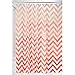 iDesign Ombre Chevron Fabric Bathroom Shower Curtain - 72