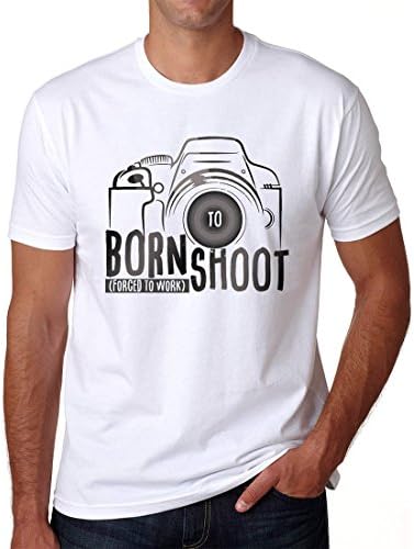 Grafytees Born to Shoot Photography T-Shirt