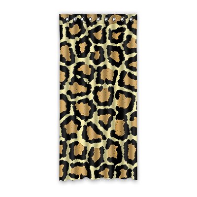 Bronw black sahara leopard print 