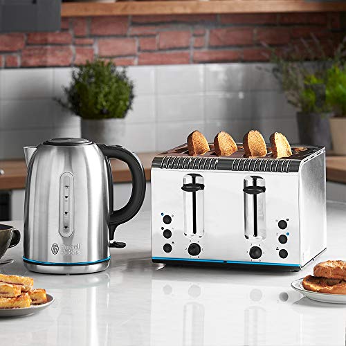 Russell Hobbs Futura 4Slice Toaster 18790 Stainless Steel Silver