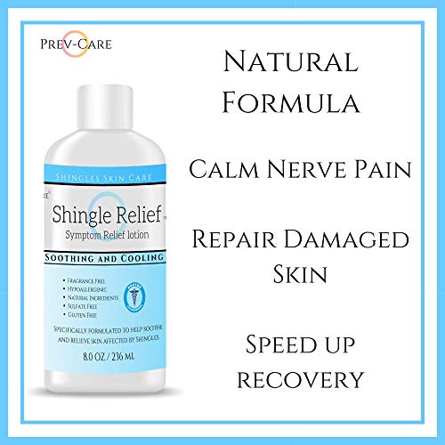 Shingles Lotion Cream for Pain Relief and skin affected by Shingles and