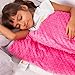 Calming Weighted Blanket for Kids - Children Heavy Blanket for Sleeping with Minky Cover - Kid Comfort Sensory Blankets Premium Quality for Girls (Pink, 7 Lbs 41