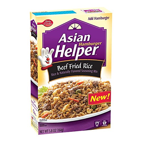 Hamburger Helper Asian Helper Beef Fried Rice, 164gram Boxes (Pack of 6) Buy Online in United