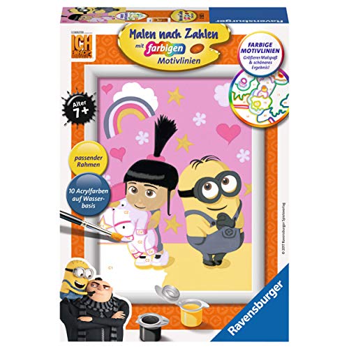 Ravensburger 27830 - Agnes und Fluffy, Malen nach Zahlen