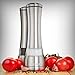 Salt and Pepper Grinder Set – Stainless Steel w/Ceramic Blade and Easy Twist Technology (2 units)