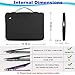 Laptop Sleeve Case Briefcase Compatible with MacBook Pro 14 inch 2021 2022 M1 Pro/Max A2442 and All Model of 13 inch MacBook Air/Pro, XPS 13, Surface Book 13.5