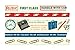 Cavallini Vintage Office Decorative 5 Assorted Paper Tape, 16-Yards
