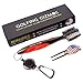 Golf Club Brush Cleaner - Premium Tour Grade and Heavy Duty - Ideal Golf Gift for Golfers - Bonus Golf Divot Tool - Golfing Gizmos (Black/Red)