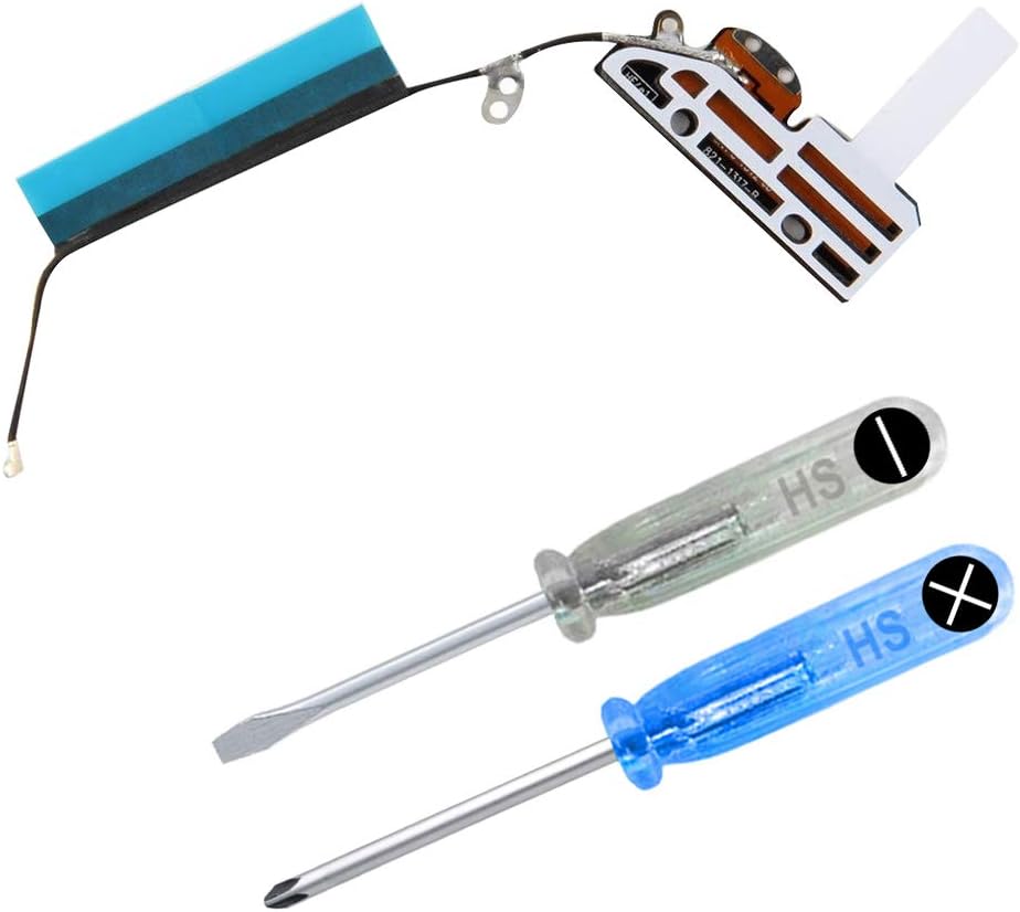 MMOBIEL WiFi WLAN Bluetooth Antenna Compatible with iPad 2 Signal Flex Cable incl. 2 x Screwdriver