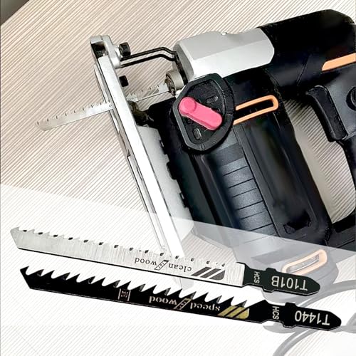 20 Pcs T Shank Jigsaw Blades, Jig Saw Blade Set, Multi-Purpose Jig photo 9