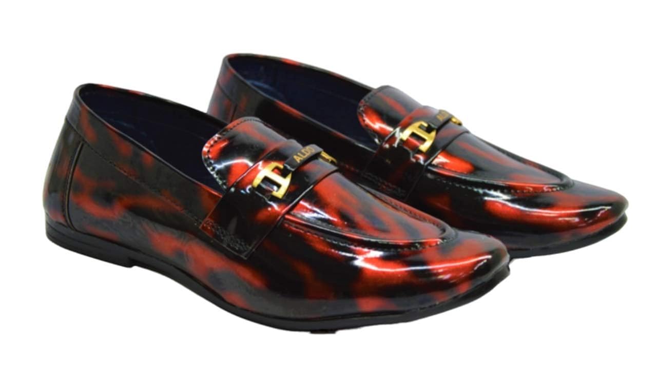 Buy RC Boys Casual Shoe Black and Maroon Color Lofar for 310 Year Kids