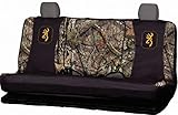 Browning Mid-Size Camo Bench Seat Cover (Mossy Oak Country Camo, Durable Polyester Fabric, Includes One Seat Cover, Sold Individually)