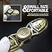 Gfine Stylish 3D-Embossed Vintage Style Fidget Spinner with Average 3-5 Mins High Speed Spinning - No big noise