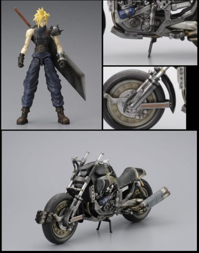 Final Fantasy VII Video Game Action Figure Cloud on Hardy Daytona