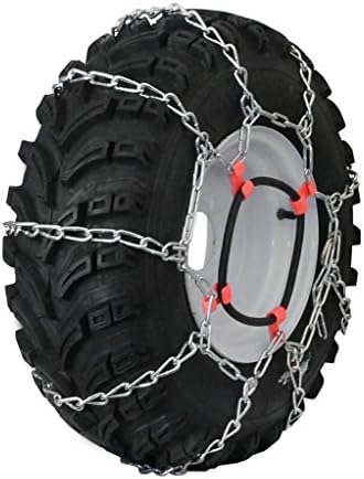 GTU-423 Garden Tractor 4 Link Ladder Alloy Tire Chains Tensioner included 23x9.50-12 24x8.00-14 24x8.50-12 24x8.50-14