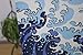 NARUMI 鸣海 Made in Japan Noren Curtain Tapestry Ukiyoe Hokusai The Great Wave Kanagawa