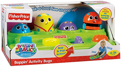 510ge8kSpYL - Fisher-Price Brilliant Basics Boppin' Activity Bugs [Amazon Exclusive]