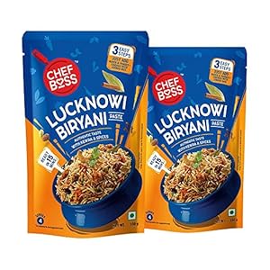 ChefBoss Lucknowi Biryani Masala Paste, Ready to Cook, 150 gm Each (Pack of 2)