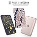 MoKo iPad Mini 4 Case - Slim Lightweight Shell Stand Cover with Translucent Frosted Back Protector for iPad Mini 4 7.9