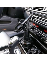 Soporte de soporte para copa de coche compatible con iPhone XR XS Max X 8 8 Plus, Samsung Note 10 9 8 S10 S10e S10plus 9 S9+ 8 8+ LG V40 ThinQ,Q7+ Stylo 4 Stylo 4 V30 G6 Motorola Moto  Pixel 3 XL