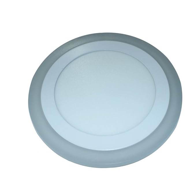 Quma 9 Watt 3 -In-1 Round Down Light - (1 Piece, White)