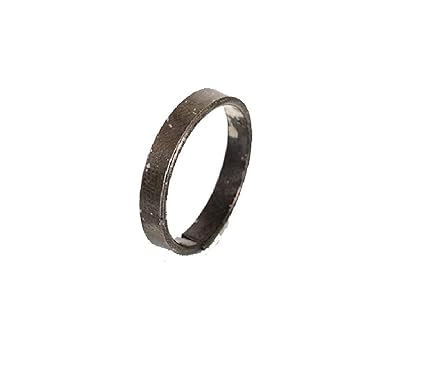 Kesar Zems Black Horse Shoe Iron Ring
