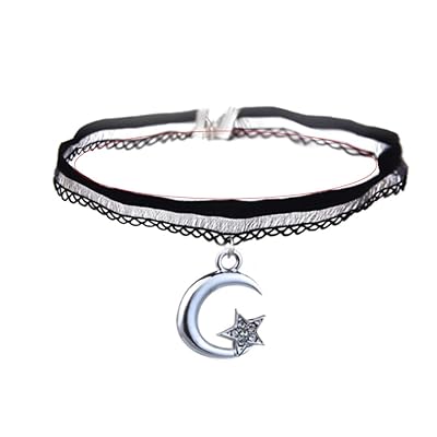 Stylish Star Moon Choker Necklace Perfect Gift for Kuwait Ubuy