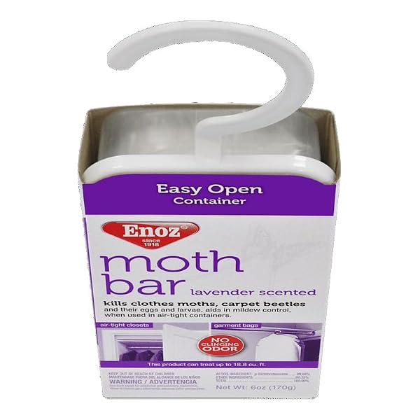 MOTH BAR LAVENDER SCENTED – 6 OZ (PACK OF 6)