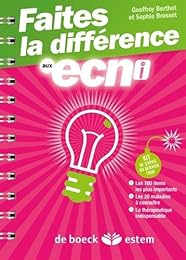 Faites la différence aux ECNi