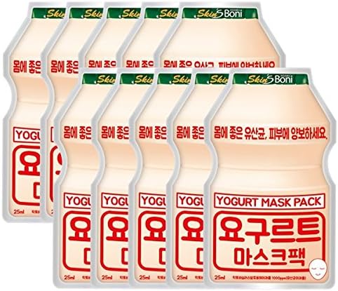 Korea Yogurt Mask Sheet Sheet Pack 25ml x 10ea