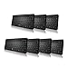 Airfox K10 Ultra Compact Slim Profile LED Backlit Wireless Bluetooth Keyboard for iOS, Android, Windows and Mac with Rechargeable Lithium Battery,9.7
