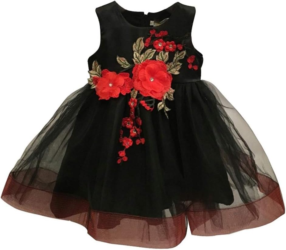 red pageant dress for little girl