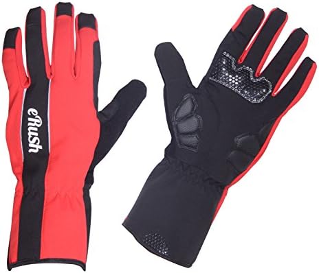 hi viz cycling gloves