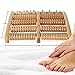Dual Foot Massage Roller - Relieves Stress, Heel and Arch Pain, and Muscle Tension | Foot Massager for Plantar Fasciitis