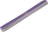 Manicare 5pk Long Lasting Emery Boards Nail Files Fine Coarse Grit Natural Gel view 5